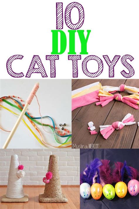 10 Diy Cat Toy Tutorials Diy Cat Toys Easy Diy Cat Toys Homemade