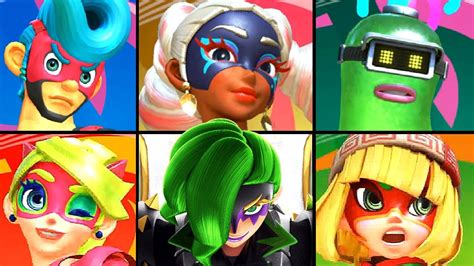 Arms All Characters Unlocked All Dlc Characters Complete Roster