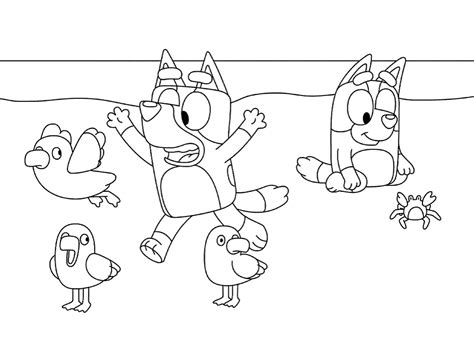 Bluey Coloring Page Free Printable Coloring Pages For Kids