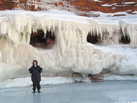 Wisconsin Lake Superior Ice Caves Scenic Pathways