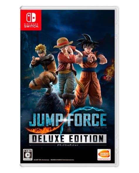 Jump Force Deluxe Edition Nintendo Switch Game Cool Tienda De