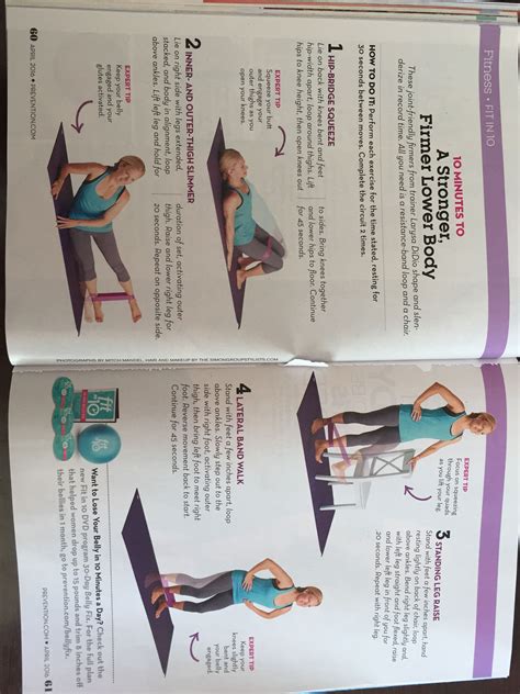 10 Minutes To A Firmer Lower Body With Images Thigh Exercises
