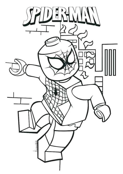 Coloring pages to download and print. preschool Lego Superhero Coloring Pages - Best Coloring ...