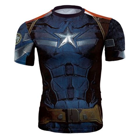 3d Printed T Shirt Captain America Civil War Tee T Shirts