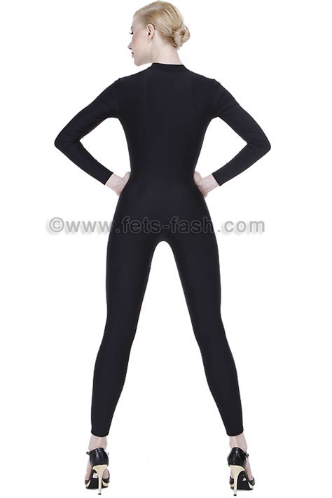 Catsuit With Front Zipper From Fets Fash In All Lycra Colors