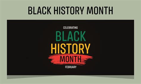 Black History Month Creative Design Template Download 6399276 Vector