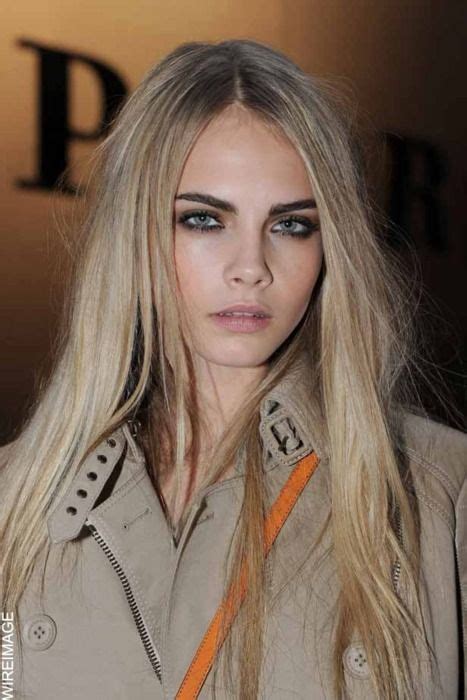 Ive Always Liked The Look Of Light Hair And Dark Brows Cara