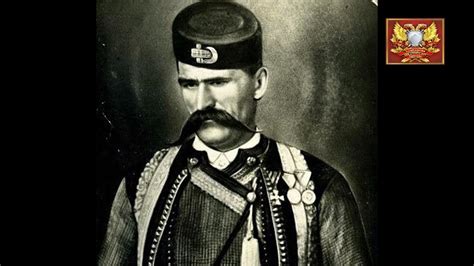 Alajbarjaktar Crnogorske Vojske I Perjanik Novak Milošev Vujadinović