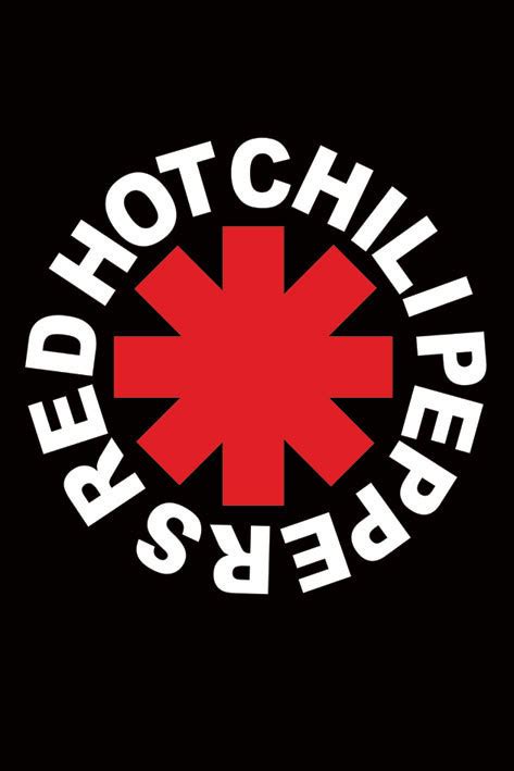 Die red hot chili peppers lernen alle diese dinge mit jedem, der mit ihnen geht. 朗 Red hot chili peppers -logo Póster, Lámina | Compra en ...