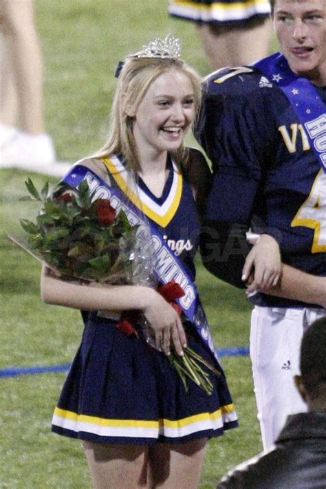 Photos Of Dakota Fanning Winning Homecoming Princess At Her High School