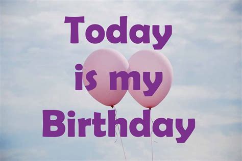 Press to play your birthday message. "Today Is My Birthday" DP (Display Picture) for WhatsApp ...