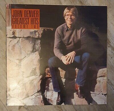 John Denver Greatest Hits Volume Two Vinyl Record Lp Album Eur