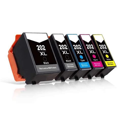 2020 popular 1 trends in computer & office with cartridges printer cx4300 stylus and 1. 5 Pack Epson 202XL Ink Cartridge High Yield Black/Cyan ...