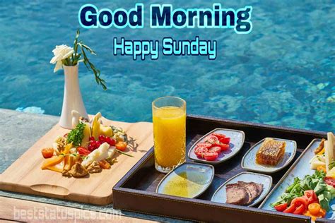 Aboutme Happy Sunday Good Morning Breakfast Images