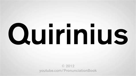 วิธีการออกเสียงคำว่า quirinius ดูคลิปตลก ดูคลิปเด็ด คลิป tiktok คลิปติ๊กตอก