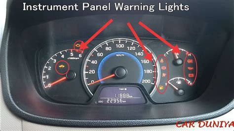 Hyundai I10 Car Dashboard Warning Lights Shelly Lighting