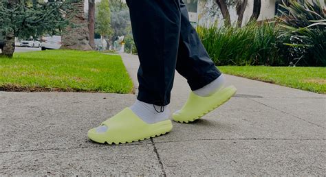 Wearing Kanyes Adidas Yeezy Slides Best Sandals Ever