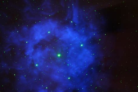 What A Beautiful Starry Night Sky Laser Stars Starfield