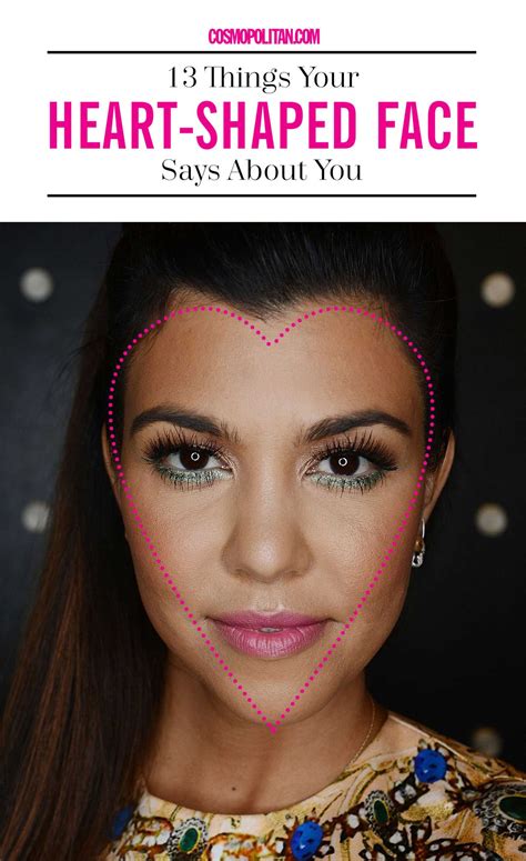 13 Things Your Heart Shaped Face Says About You Heart Face Shape