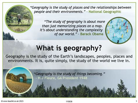 Geography Posters What Is Geography Ks3 4 Geography Teachit