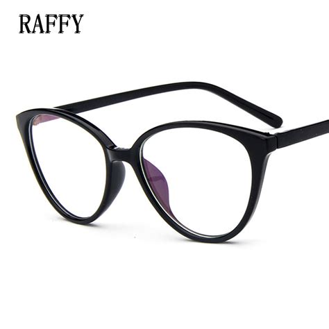 Raffy Cat Eye Vintage Eyeglasses Women Frame Pink Eyewear Frames Glasses Eyeglasses Lenses