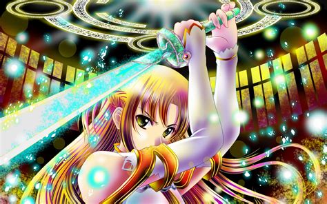 Anime Girls Anime Artwork Yuuki Asuna Sword Art Online Wallpapers