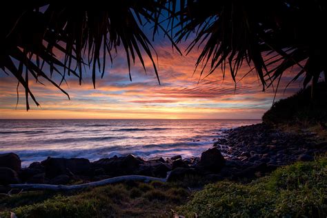 Sunrise At The Cove Burleigh Sean Scott Photography