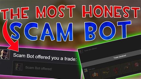 Tf2 This Scam Bot Is Brutally Honest And Self Awarefunny Trades