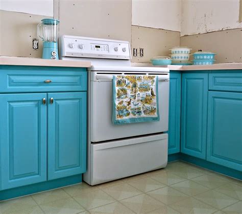 Kitchen Progress Turquoise Cabinets Check Dans Le