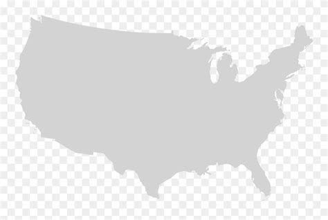 Download Png Usa Outline File Blank Us Map Mainland With No United