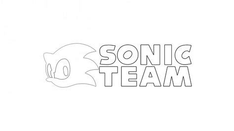 Sega And Sonic Team Logo With Sketch Youtube