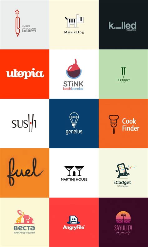 45 Creativas Ideas De Diseño De Logotipo Para La Inspiración