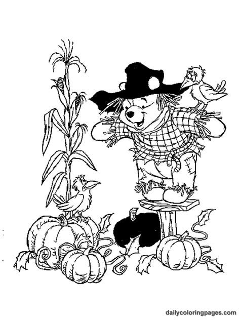 Enjoy these free thanksgiving coloring pages created by mandy groce. Winnie the Pooh Fall Coloring Pages | Thanksgiving ...
