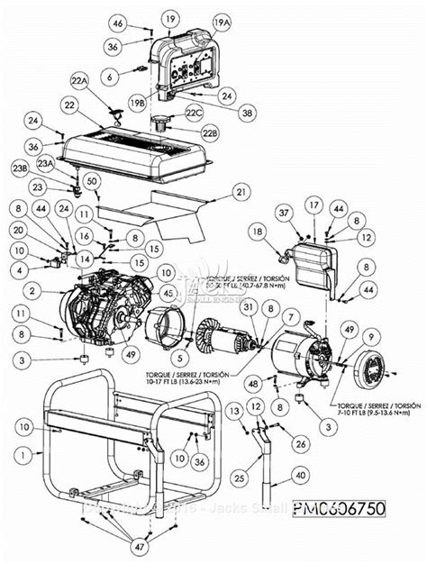 Coleman Powermate 4000 Parts Diagram