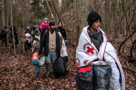 پناهجویان گرفتار در تنش‌های بلاروس لهستان