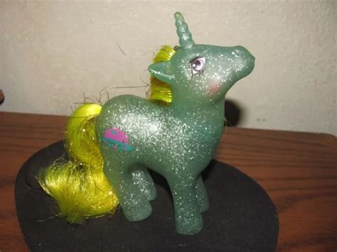 Vintage 1984 Mlp My Little Pony G1 Sparkle Pony Unicorn Star Hopper