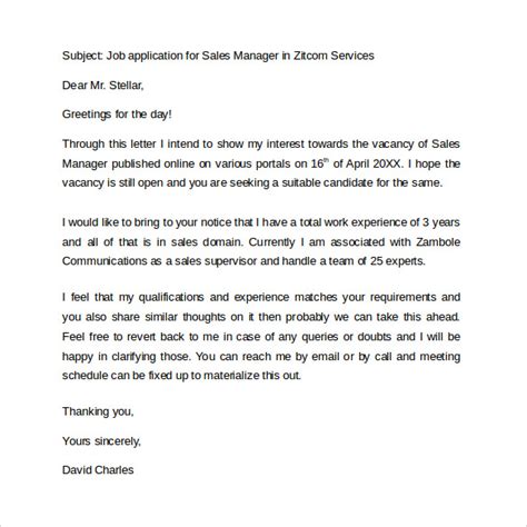 sample formal business letters format  word