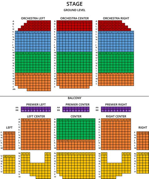 Des Moines Performing Arts Seating Chart