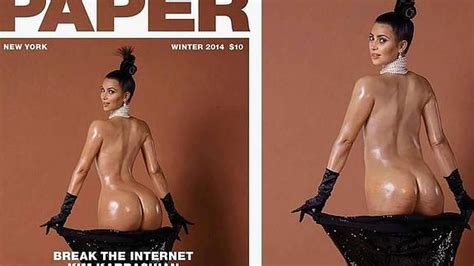 Kim Kardashian Se Publica La Famosa Foto Del Culo Desnudo Sin Retocar Ideal