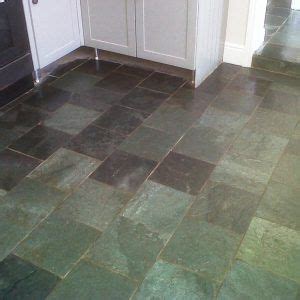 Installation adds $7 per square foot. Green Slate Bathroom Floor Tiles | Tile floor, Slate ...