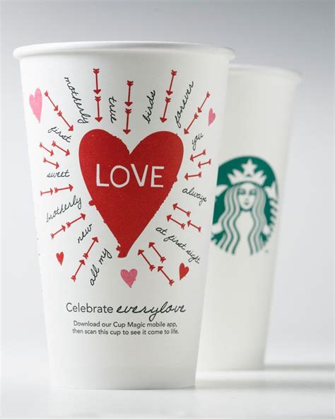 Starbucks Valentines Day Cups Starbucks Valentines Starbucks Valentine