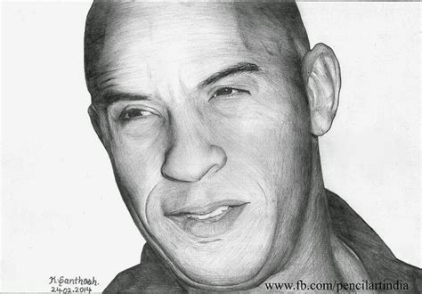 Drawings Vin Diesel Drawing
