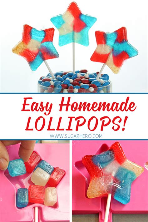 Easy Homemade Lollipops Sugarhero