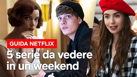 5 Serie Da Vedere In Un Weekend Netflix Italia Youtube