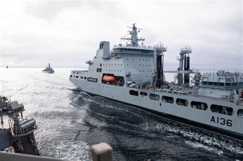 Us Norwegian Royal Navy Enter Barents Sea For Arctic Operations