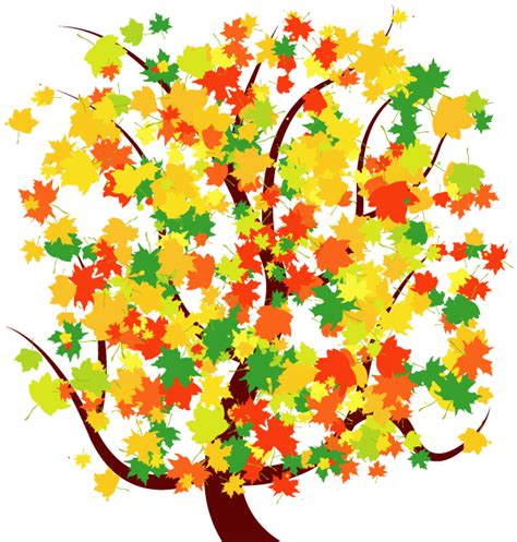 Autumn Tree Clip Art Clipart Best