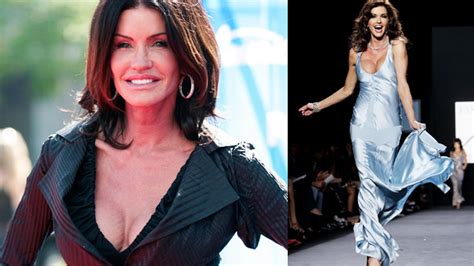 Janice Dickinson denies she walked off runway without ...