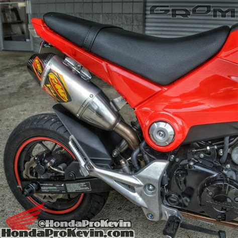 Page updated as more parts / mods roll in… want to read more of my opinions on the grom after almost 2 years of ownership? Honda Grom 125 Owners / Ride Review - Performance Mods + More