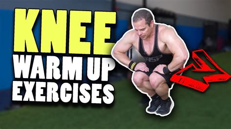 How To Warm Up Knees Before Training Legs Youtube