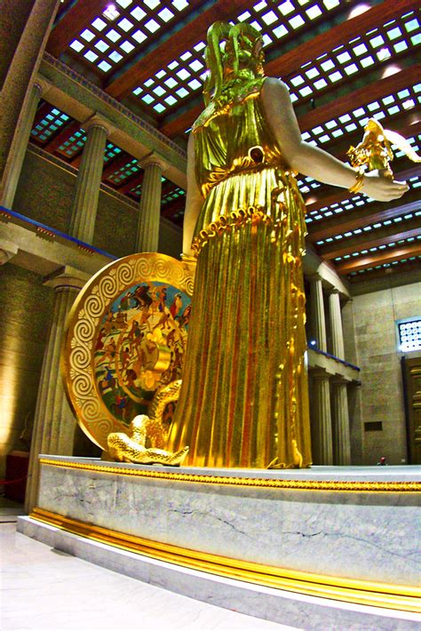 Nashville Tennessee ~ Parthenon ~ Centennial Park The Athena Statue Was Constructed From 1982